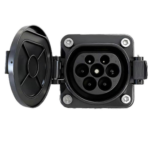 32A Type 2 EV Charger Socket, IEC 62196, 3P Male Connector
