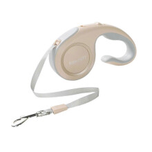 (Champagne Gold) Pet Retractable Outdoor Dog Leash Prevents Sudden Bursts New Arrival S06