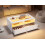 Coffee Table with 2 drawers, Open Storage 16