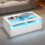 Coffee Table with 2 drawers, Open Storage 21