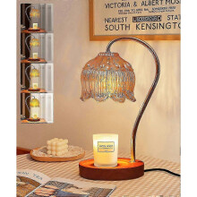 Candle Warmer Lamp Dimmable with Timer Tabletop PlugIn Mother's Day Gift for MomZZ57 S06