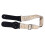 Guitar Strap Embroidery Widened Adjustable Gold 1