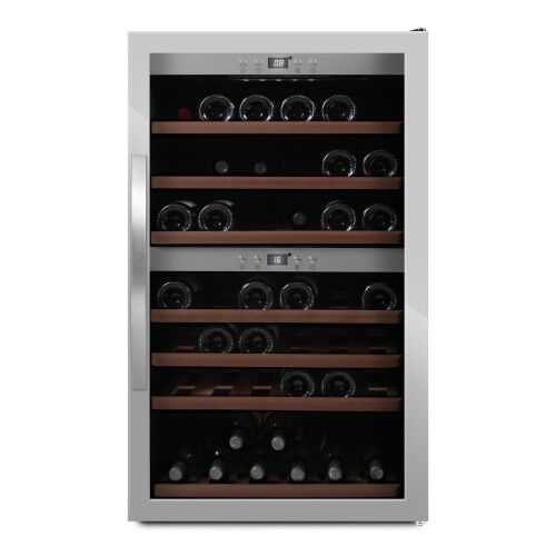 Free-standing wine fridge - WineExpert 66 Stainless 1