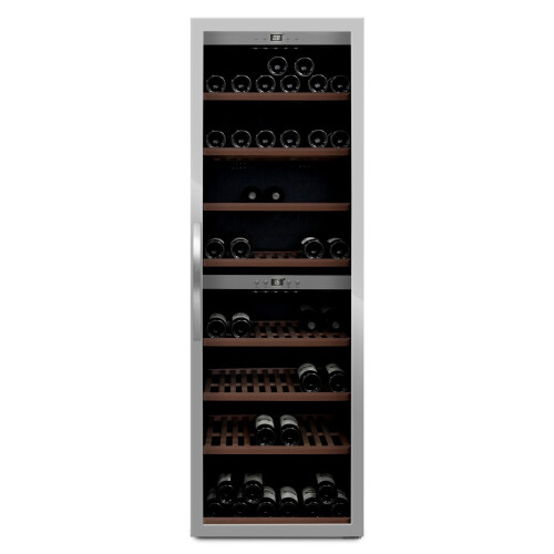 Free-standing wine fridge - WineExpert 180 Stainless 1