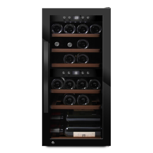 Free-standing wine fridge - WineExpert 24 Fullglass Black 1