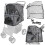 Actiaspet Rain Cover for Pet Stroller Pushchair 1