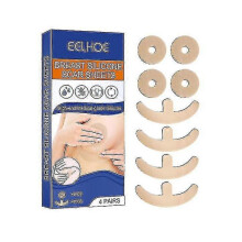 Silicone Scar Sheets for Breast Reduction - 8 Pack, Post Surgery Scar Removal Sheets, Includes 4 Areola Soft Strips