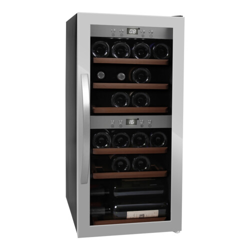 Free standing wine fridge WineExpert 24 Stainless 1