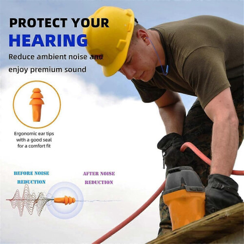 Bluetooth Ear Plugs for Work, Hearing Protection, Construction & Noisy Sites 1