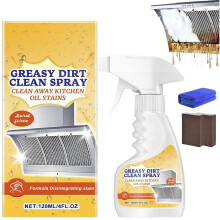 Kitchen Foam Cleaner 2025, Powerful Grease Remover Spray for Stove, Pots and Countertops, AllPurpose Foaming Degreaser (1Pc)