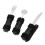Adaptive Utensils Set Weighted Silverware for Arthritis Seniors with Secure Grip Handle Easy Clean Steel 5