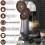 5 capsule Vertuo riutilizzabili per Nespresso, 2 coperchi, cucchiaino e spazzolino. 4