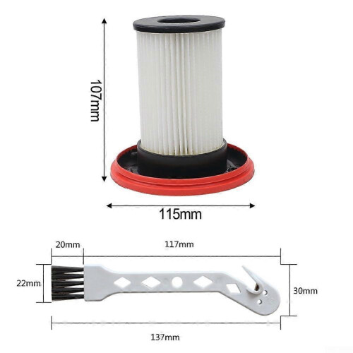 Bosch Gen 2 Series 8 Vacuum HEPA Filter Replacement 1