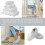 100 Pairs Disposable Shoe Covers, Non-Slip White Boot Covers 4