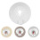 Fire Sprinkler Cover Plates, 10Pcs Plastic Protector Set 2