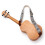 Ukulele Shoulder Strap Ethnic Pattern Adjustable Nylon Leather Comfortable Fit 15