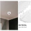 Fire Sprinkler Cover Plates, 10Pcs Plastic Protector Set 5