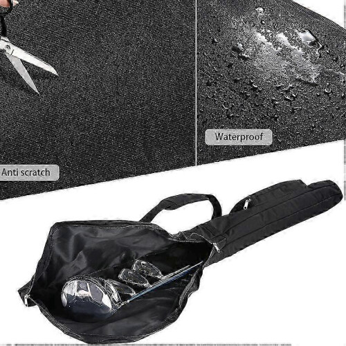 Portable Golf Practice Bag-Foldable Driving Range Mini Bag-Travel Case 2