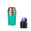 Butane Torch Lighter Windproof Dual Flame Refillable Adjustable Flame for Camping Travel Green 1