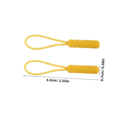 Zipper Pull Replacement Kit 20pcs Durable Plastic Pulls for Backpacks Jackets Bags Quick  Solution 1