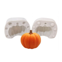 Múnla Silicone Coinneal Cumhra DIY le haghaidh Císte Pumpkin Tríthoiseach Oíche Shamhna, Sonraíocht: SW-36