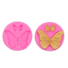Butterfly Silicone Mold Fondant Chocolate Cake Decoration Mold Epoxy Brickearth Plaster Molds(NO.2 A685)
