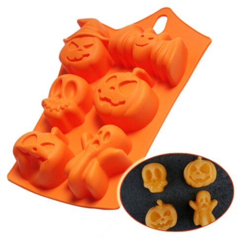 Halloween Chocolate Silicone Mold Handmade Baking Model DIY Cake Mold 1