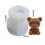 Cartoon Milk Tea Coffee Bear Ice Cube Silicone Mold Aromatherapy Candle Plaster Epoxy Mold, Specification: MC-152 2