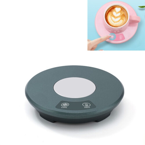 Fast Cooling Heating Pad USB Mini Portable Car Home Heating And Cooling Cup Coaster(Green)