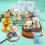 Cartoon Milk Tea Coffee Bear Ice Cube Silicone Mold Aromatherapy Candle Plaster Epoxy Mold, Specification: MC-152 6