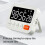 8801B Simple Version LED Display Clock Digital Timer Countdown Reminder (White) 3