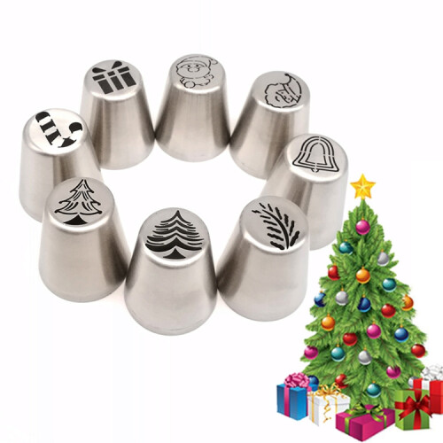 15-in-1 Weihnachtskuchen-Backset mit Spritzbeutel 2