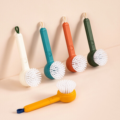 Multifunctional Fruit And Vegetable Cleaning Brush(Green) 2