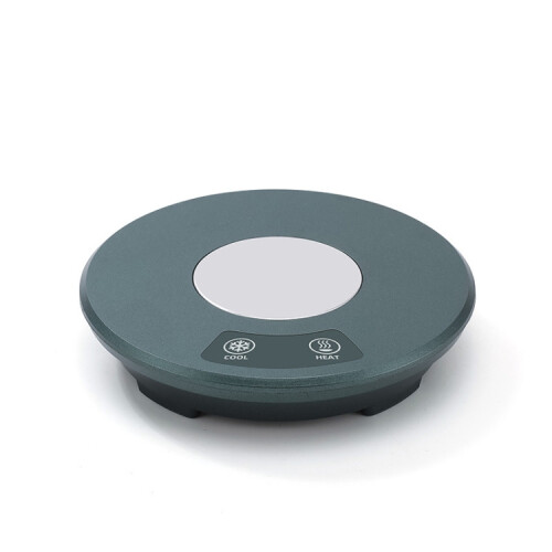 Fast Cooling Heating Pad USB Mini Portable Car Home Heating And Cooling Cup Coaster(Green) 1