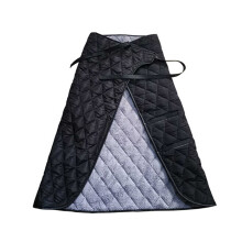 Waterproof Thermal Wheelchair Blanket for Adults, Warm Winter Leg and Foot Cover 130x65cm Black