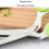 Five-Layer Vegetable Scissors Office Shredding Stainless Steel Scissors(Blue Gray) 4