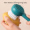 Multifunctional Fruit And Vegetable Cleaning Brush(Green) 6