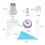 10PCS/Set Stainless Steel Laminating Nozzle Set Cake DIY Laminating Nozzle Set Baking Tools 3