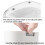 Soap Dispenser Bottle Automatic Liquid Soap Dispenser Kitchen Sponge Brush Storage Box(White) 4