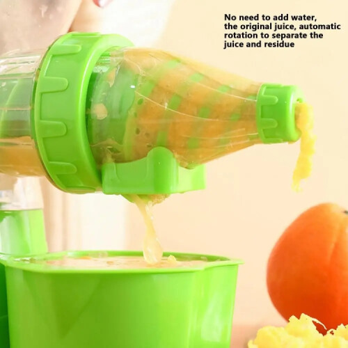 Hand Juicer Small Portable Food Processor Juice Vegetable Squeezer(Blue) 2