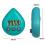Water Drop Electronic Timer Student Learning Reminder(Green) 3