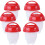 6 PCS/Set Eierkokers Cooker Silicone Non-stick Egg Steamer 2