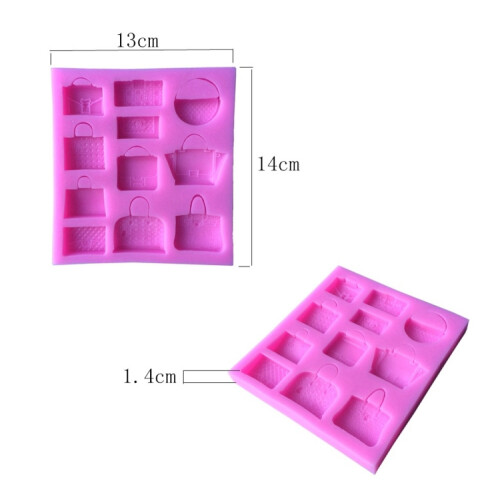 Bag Shape Soft Candy Chocolate Mold Silica Gel Mold 2