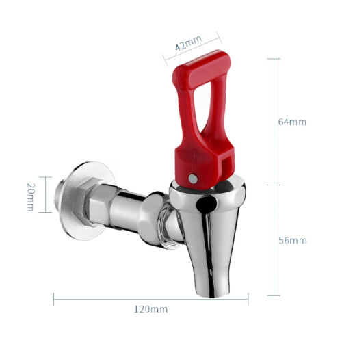 Μονωτική Βρύση Κουβά Γάλακτος Τσαγιού Νερού, Στυλ: Διακόπτης Πίεσης Διπλού Τ 1