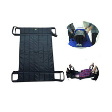 Patient Transfer Sheet for Elderly and Disabled, Durable Oxford Fabric Bed Positioning Pad with Handles