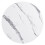 High Gloss Modern Round Nesting Coffee Table with Marble Pattern Top 8
