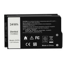 J7HTX Laptop Battery for Dell Latitude 7202 7212 Rugged Extreme Tablet Series Notebook 02JT7D 7XNTR FH8RW 7.6V 34Wh 4342mAh