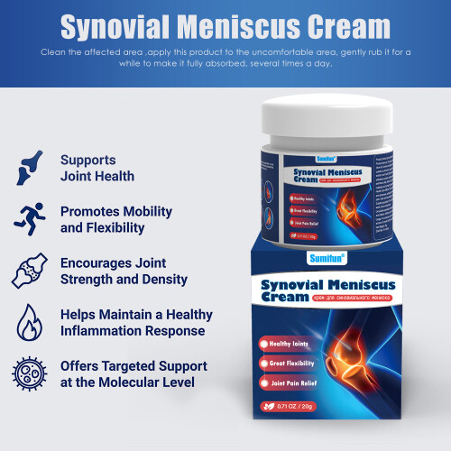 Crema para el cuidado del menisco