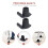 6pcs Walker Ski Glides NonSlip Durable Caps for Smooth Mobility and Stable Support 5