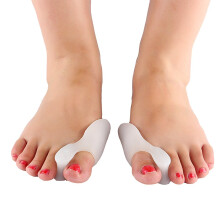 Silicone Gel Bunion Corrector Toe Separator for Big Toe Alignment Support and Pressure Relief Cushion